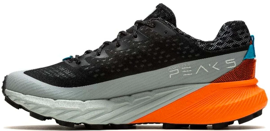 Moška tekaška obutev Merrell  Agility Peak 5 Black/Tangerine