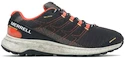 Moška tekaška obutev Merrell  Fly Strike Black/Tangerine  UK 9,5