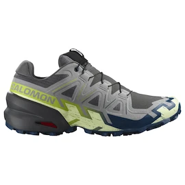 Moška tekaška obutev Salomon Speedcross 6 Castlerock/Lime Cream/Poseidon