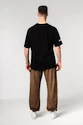Moška trenirka Nebbia Washed-off Gym Sweatpants Baggy Style GYM BRO 373 Ligth Brown