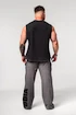 Moška trenirka Nebbia Washed-off Gym Sweatpants NO SHORTCUTS 372 Light Grey