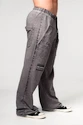 Moška trenirka Nebbia Washed-off Gym Sweatpants NO SHORTCUTS 372 Light Grey