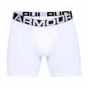 Moške boksarice Under Armour  Charged Cotton 6in 3 Pack-WHT