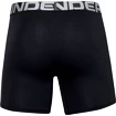Moške boksarice Under Armour  Charged Cotton 6in 3Pack Black