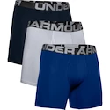 Moške boksarice Under Armour  Charged Cotton 6in 3Pack Blue  S
