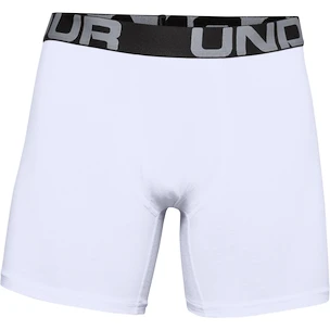 Moške boksarice Under Armour  Charged Cotton 6in 3Pack White