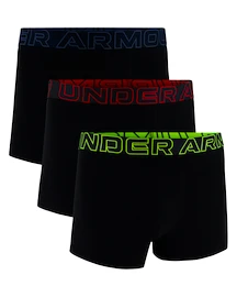 Moške boksarice Under Armour Perf Cotton 3in 3Pack Black