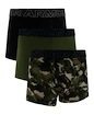 Moške boksarice Under Armour Perf Cotton Nov 3in Green