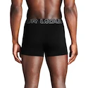 Moške boksarice Under Armour Perf Cotton Solid 3in 3Pack Black