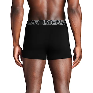 Moške boksarice Under Armour Perf Cotton Solid 3in 3Pack Black