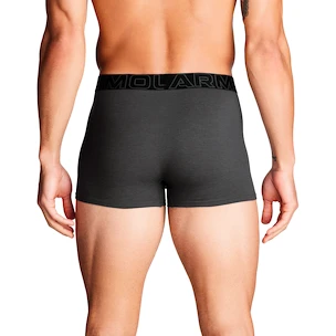 Moške boksarice Under Armour Perf Cotton Solid 3in 3Pack Castlerock Heather