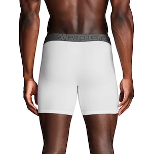 Moške boksarice Under Armour Perf Cotton Solid 6in 3Pack White