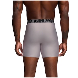 Moške boksarice Under Armour Perf Tech 6in 3Pack Grey