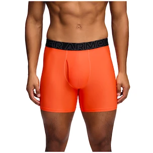 Moške boksarice Under Armour Perf Tech Mesh 6in 3Pack Red