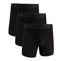 Moške boksarice Under Armour Perf Tech Mesh Solid 6in 3Pack Black