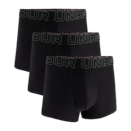 Moške boksarice Under Armour Perf Tech Solid 3in 3Pack Black