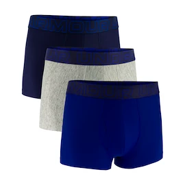 Moške boksarice Under Armour Perf Tech Solid 3in 3Pack Royal