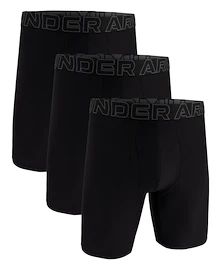 Moške boksarice Under Armour Perf Tech Solid 9in 3Pack Black