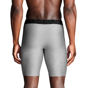 Moške boksarice Under Armour Perf Tech Solid 9in 3Pack Steel Heather