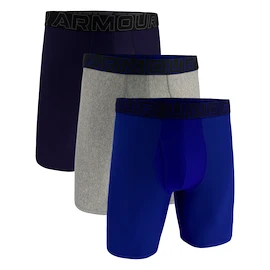 Moške boksarice Under Armour Perf Tech Solid 9in 3Pack Steel Royal