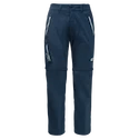 Moške hlače Jack Wolfskin Overland Zip Away Thunder Blue  54