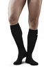 Moške kompresijske dokolenke CEP  RECOVERY Black/Black