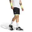 Moške kratke hlače adidas  Club 2In1 Short Black/Lucid Lemon