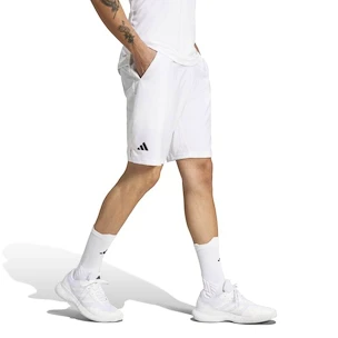 Moške kratke hlače adidas  Club 3 Stripes Short White