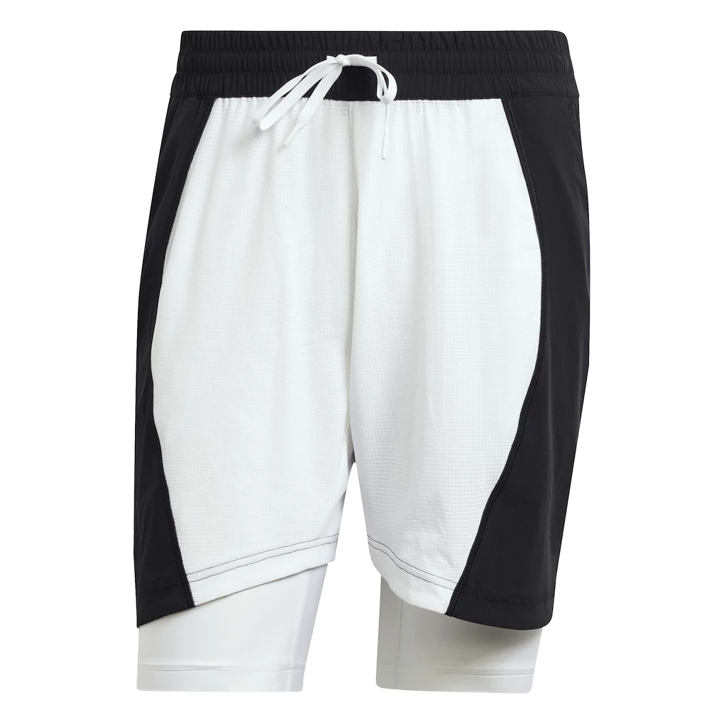 Moške kratke hlače adidas  Short & Tight Set White