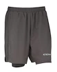 Moške kratke hlače CCM  2 IN 1 Training Short Charcoal M