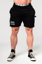 Moške kratke hlače Nebbia Gym Sweatshorts GYM BRO 352 Black