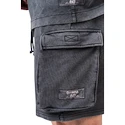 Moške kratke hlače Nebbia NEBBIA x OLYMPIA Washed Loose Fit Cargo Shorts LEGACY 787 black