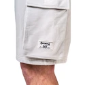 Moške kratke hlače Nebbia NEBBIA x OLYMPIA Washed Loose Fit Cargo Shorts LEGACY 787 light grey