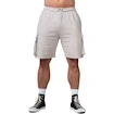 Moške kratke hlače Nebbia NEBBIA x OLYMPIA Washed Loose Fit Cargo Shorts LEGACY 787 light grey 3XL