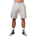 Moške kratke hlače Nebbia NEBBIA x OLYMPIA Washed Loose Fit Cargo Shorts LEGACY 787 light grey 3XL