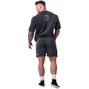 Moške kratke hlače Nebbia NEBBIA x OLYMPIA Washed Sweat Shorts LEGEND 786 black
