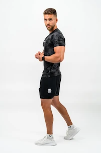 Moške kratke hlače Nebbia Performance+ Compression 2in1 shorts black XXL