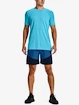 Moške kratke hlače Under Armour  Knit Woven Hybrid Shorts-BLU