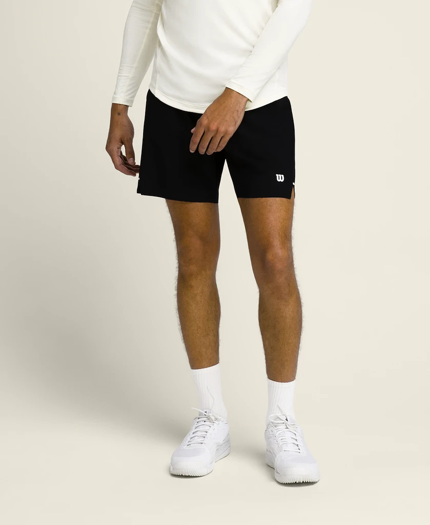 Moške kratke hlače Wilson  M Tournament Short V2 7" Black