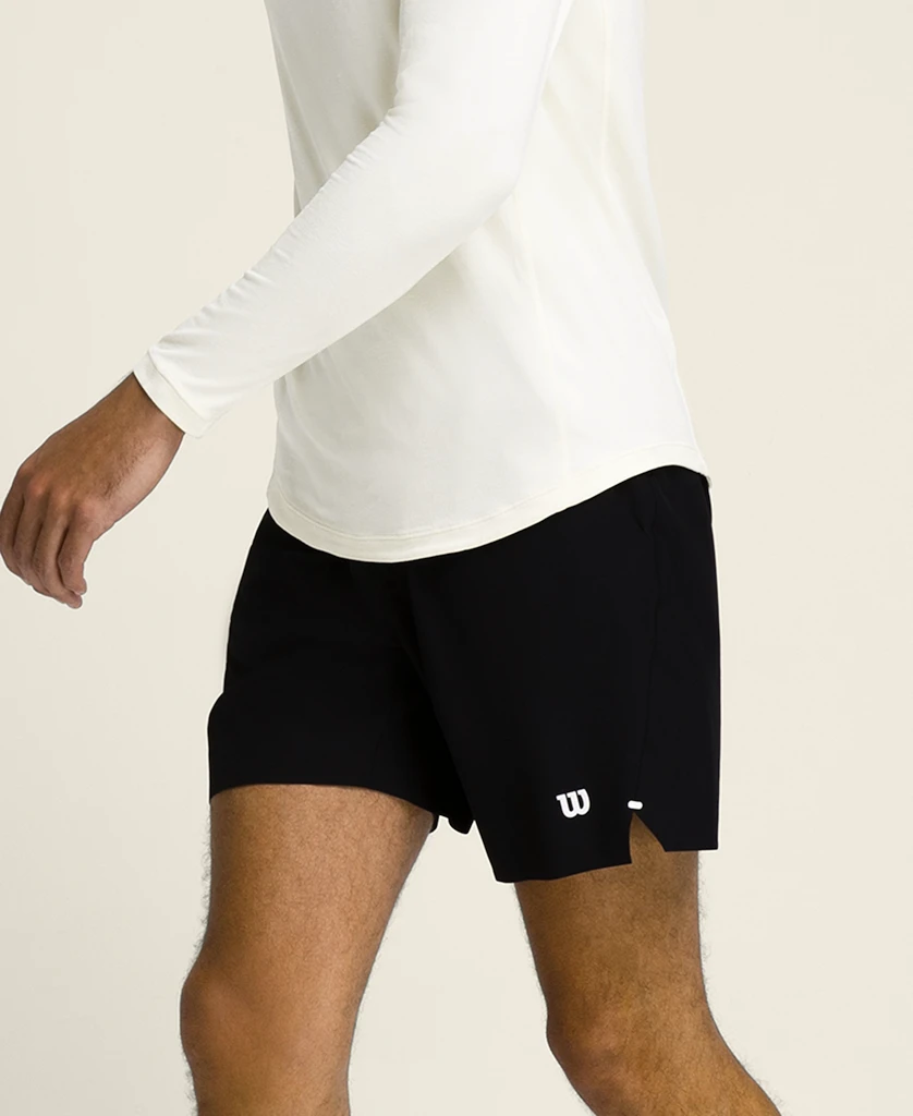 Moške kratke hlače Wilson  M Tournament Short V2 7" Black