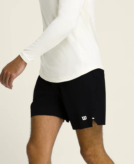 Moške kratke hlače Wilson  M Tournament Short V2 7" Black