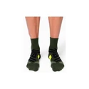 Moške nogavice On  Mid Sock Jungle/Lime