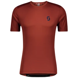 Moški kolesarski dres Scott Endurance 10 S/Sl Rust Red/Midnight Blue