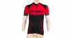 Moški kolesarski dres Sensor  Cyklo Team Up Black/Red