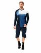 Moški kolesarski dres VAUDE  Moab VI Longsleeve Dark sea