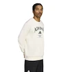 Moški pulover adidas  Heritage Graphic Crew Sweatshirt Chalk White / Aurora Ivy