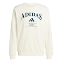 Moški pulover adidas  Heritage Graphic Crew Sweatshirt Chalk White / Aurora Ivy