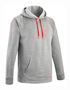 Moški pulover Babolat  Strike Hood Sweat High Rise Hthr L
