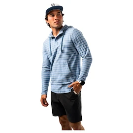 Moški pulover Bauer LTWHT Stripe Hoodie Blue Horizon