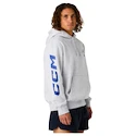 Moški pulover CCM  Athleisure Hood Grey Melange